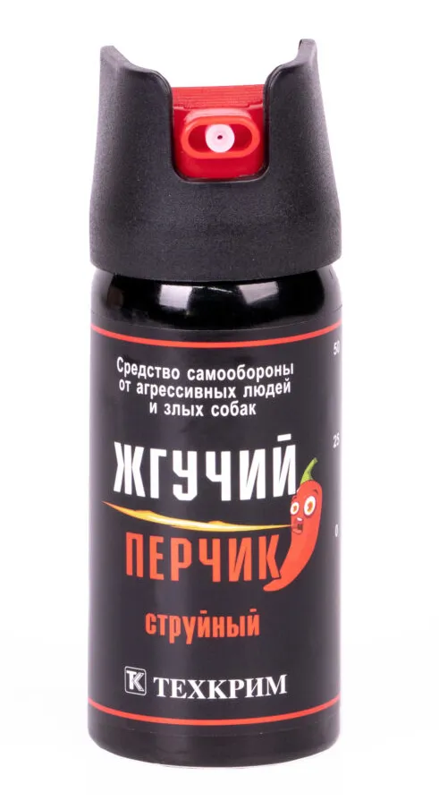 Газовый баллончик (Техкрим) Жгучий Перчик (С, OC, 0,39%, 65мл)