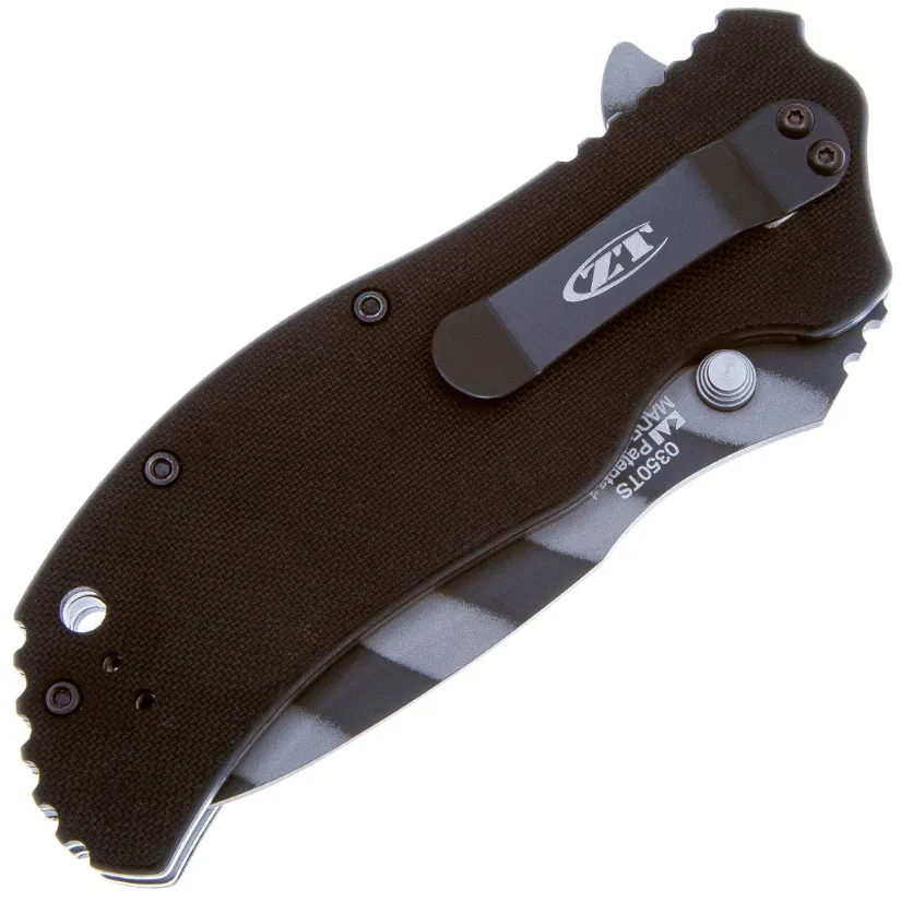 Складной нож (ZT) 0350TS Tiger Stripe_4