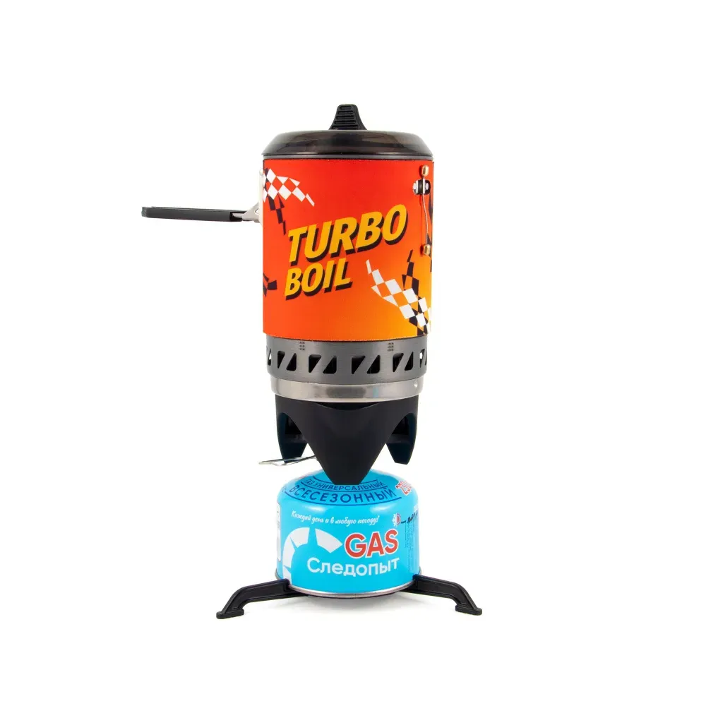 Газовая система приготовления пищи (Следопыт) Forza Turbo Boil (0,59 кг)_4