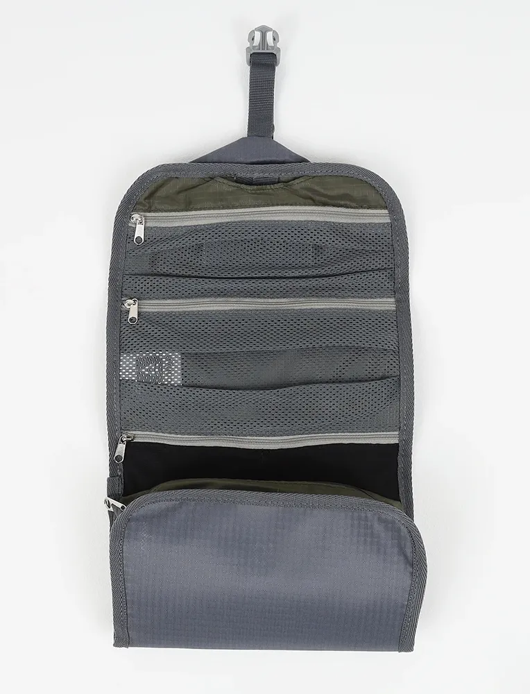Несессер (Сплав) Serene M4 (Nylon 420D, Серый, 13x23x3-8 см)2