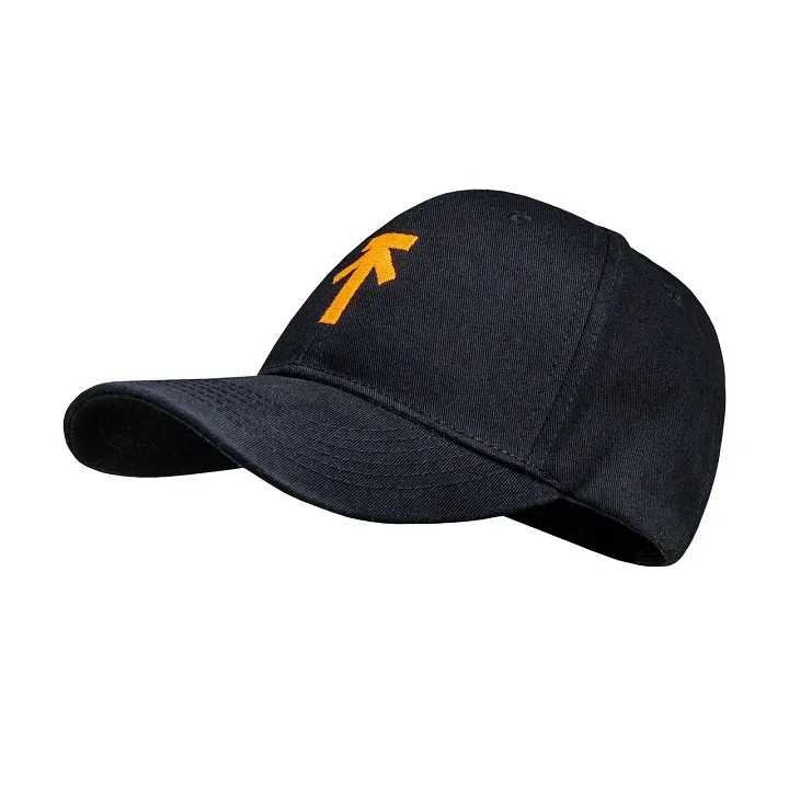 Бейсболка Sturmer Black Cap, черная 1