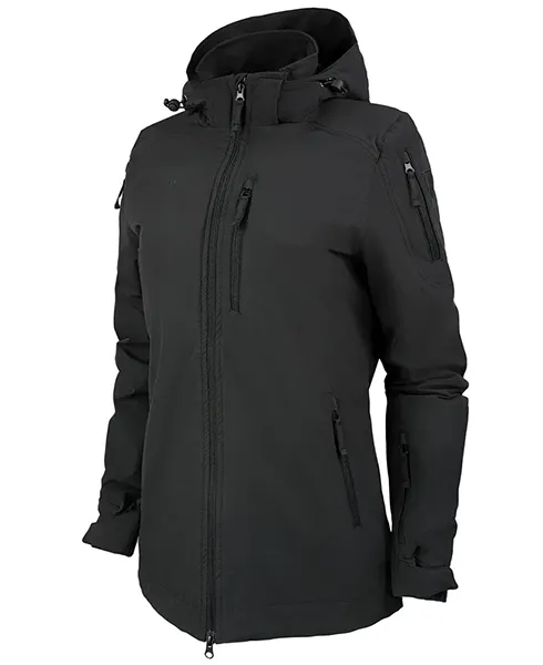 Куртка (WerWolf) женская Shark (Quatro-stretch 170 г/м2) (713-101, 124 Black (Черный), 44/170-176)