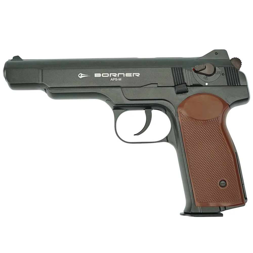 Пневматический пистолет (Borner) APS-M (Стечкин, 4.5мм)
