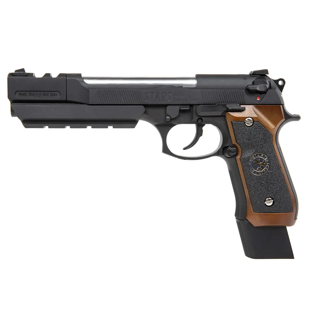 Пистолет (WE) Beretta M92F Samurai Edge, BioHazard (Greengas, Blowback, Brown)_1