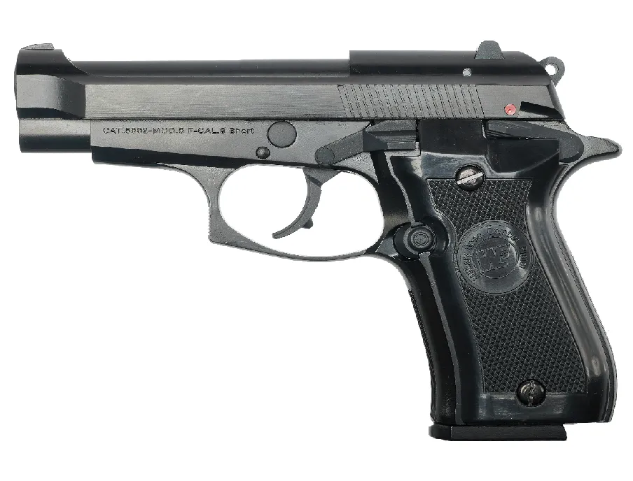 Пистолет (WE) Beretta M84 (Greengas, Blowback, Черный)