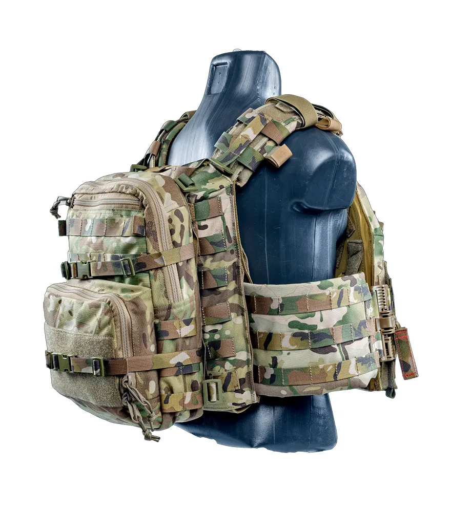 Рюкзак (Gear Craft) для жилета Атом Velocity (Molle, 6 литров, Мох)_6