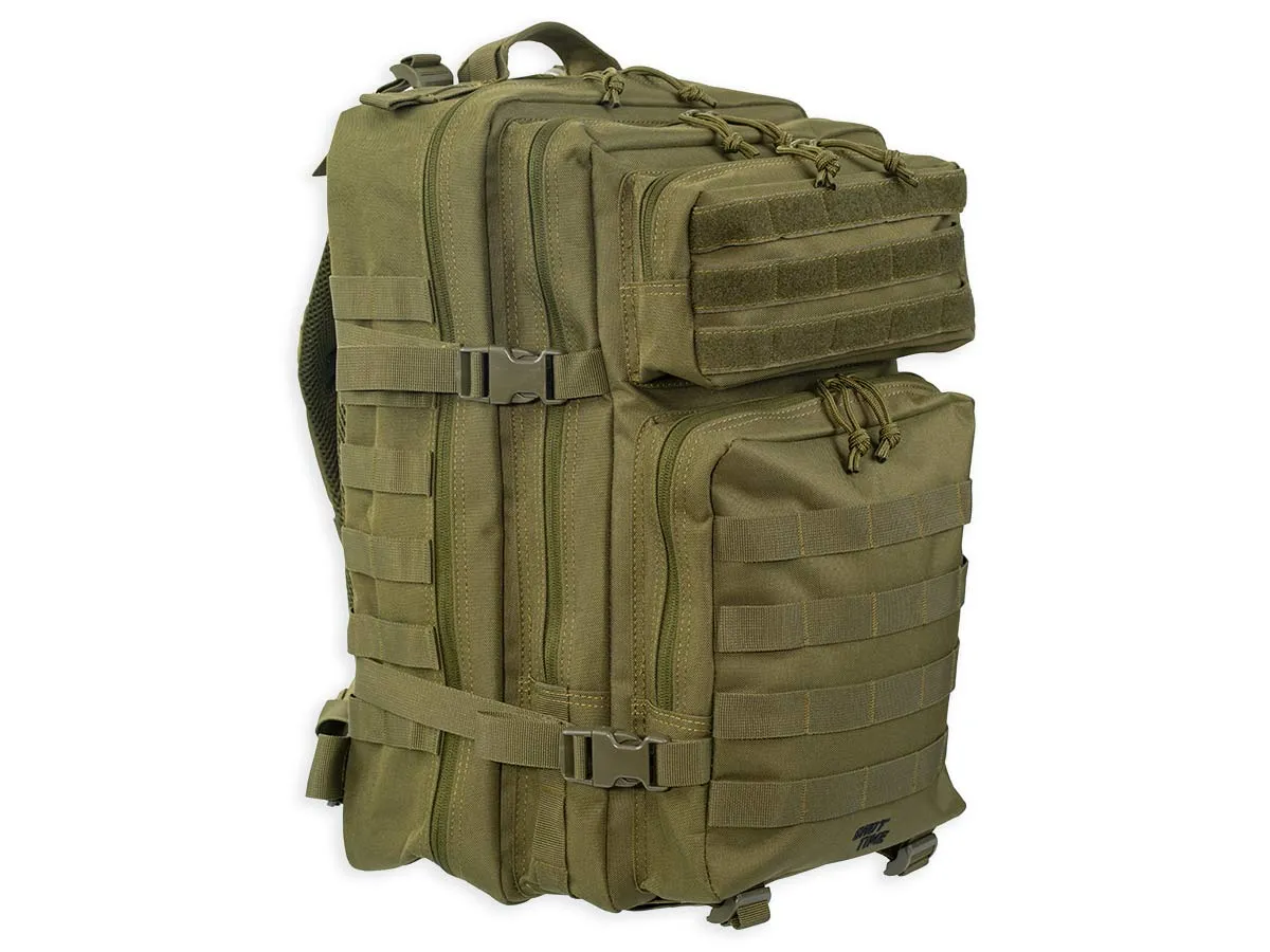 Рюкзак (ShotTime) городскойтактический Basic (Molle, 25 л, Полиэстер 900D, 45х31х15 см, Олива)2