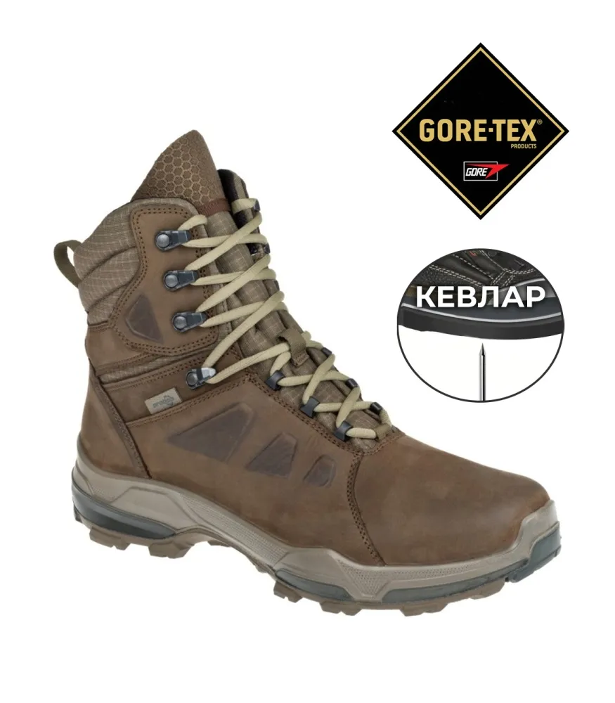 Берцы (Prabos) Greyman High GTX (HIGH, Dark Green)_2