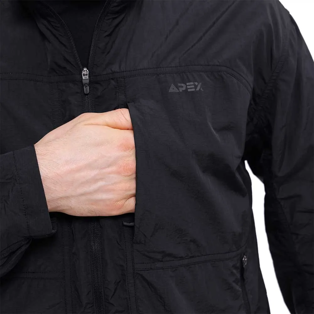 Ветровка (APEX) Grand (Нейлон 90%, DWR, Black)4