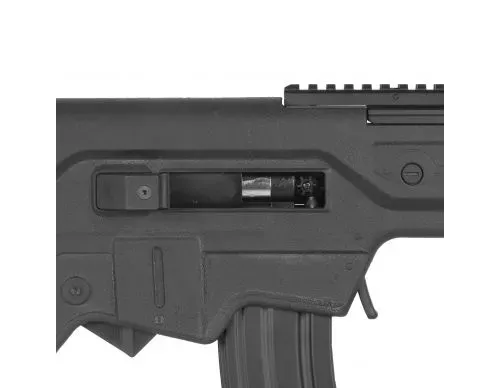 Автомат (S&T) T21 Flat Top Pro Suppressor EBB (Electric blowback, Чёрный, 120 мс)5