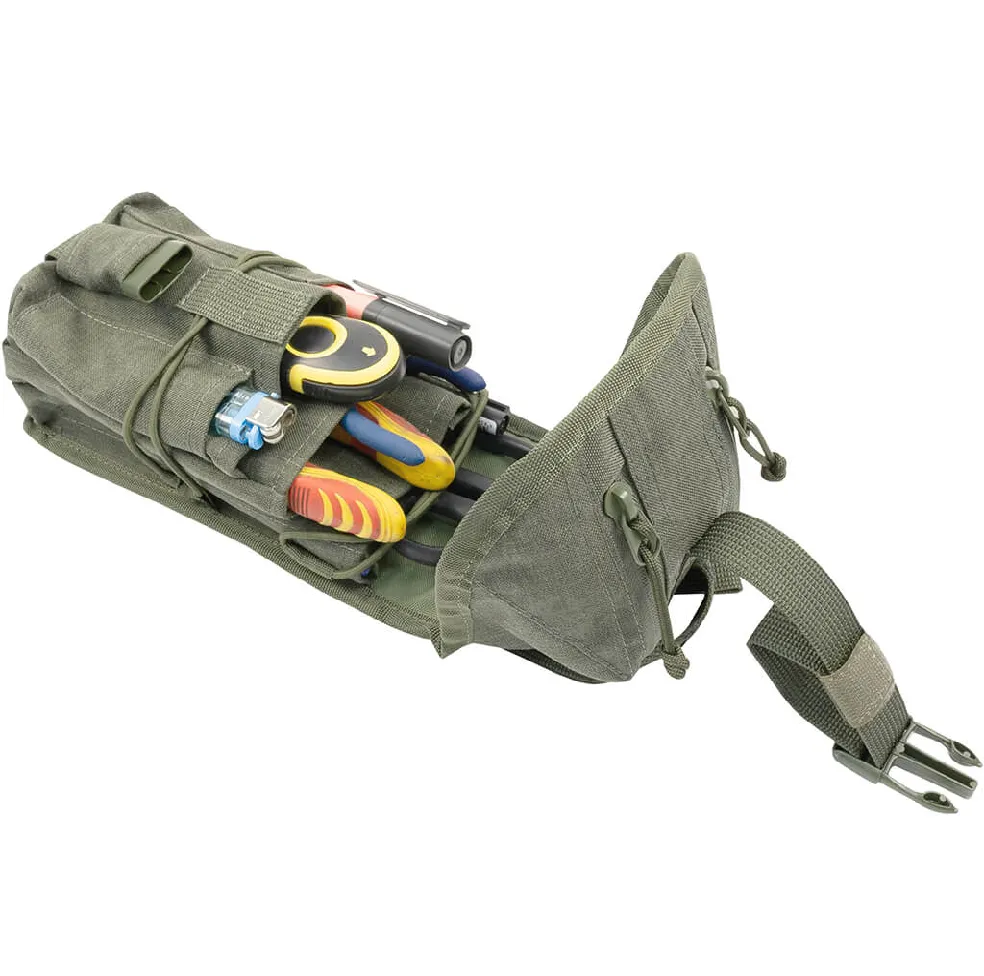 Подсумок (Viking) для инструментов тактический (Molle, Молнии, 1000D, Олива)