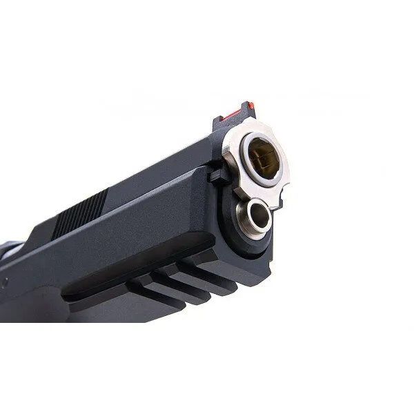 Пистолет (KJW) CZ 75 SP-01 SHADOW ACCU (Greengas, Blowback, ЧерныйБелый)_3