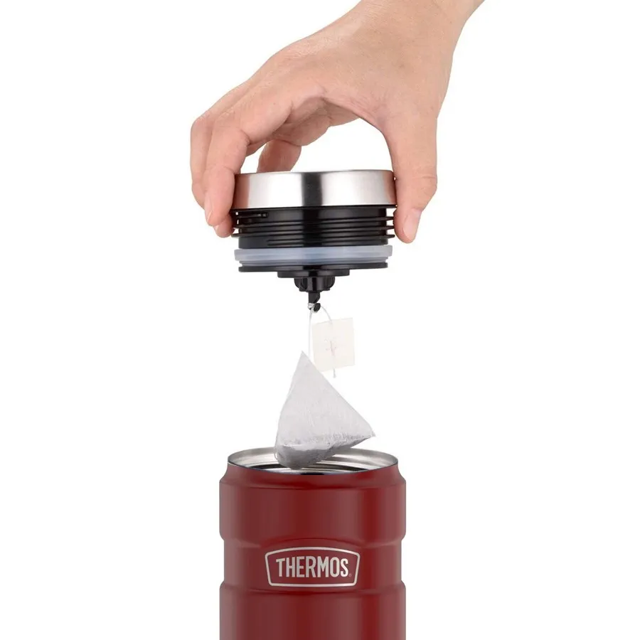 Термокружка (Thermos) SK-1005 Rustik Red (серия King, 0,47 л., ТеплоХолод 59, Красный, 0,32 кг)_4