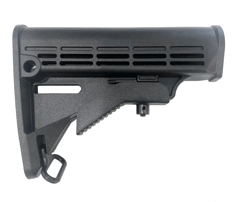 Приклад (MI-FORCE Arms) Тактический к АК-4774, AR-15M16M4 (Полимер, Чёрный)