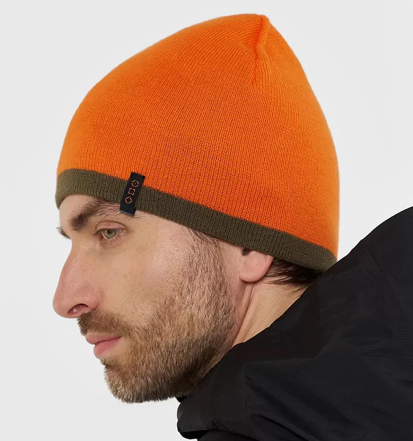 Шапка (H.U.T.) Dude двусторонняя (ХакиМандарин, One size)4