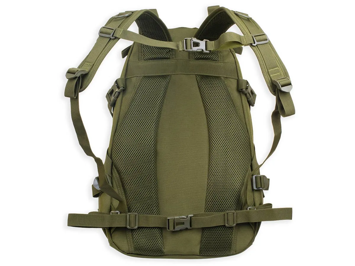 Рюкзак (ShotTime) городской Basic (Molle, 25 л, Полиэстер 900D, 51х31х15 см, Олива)4
