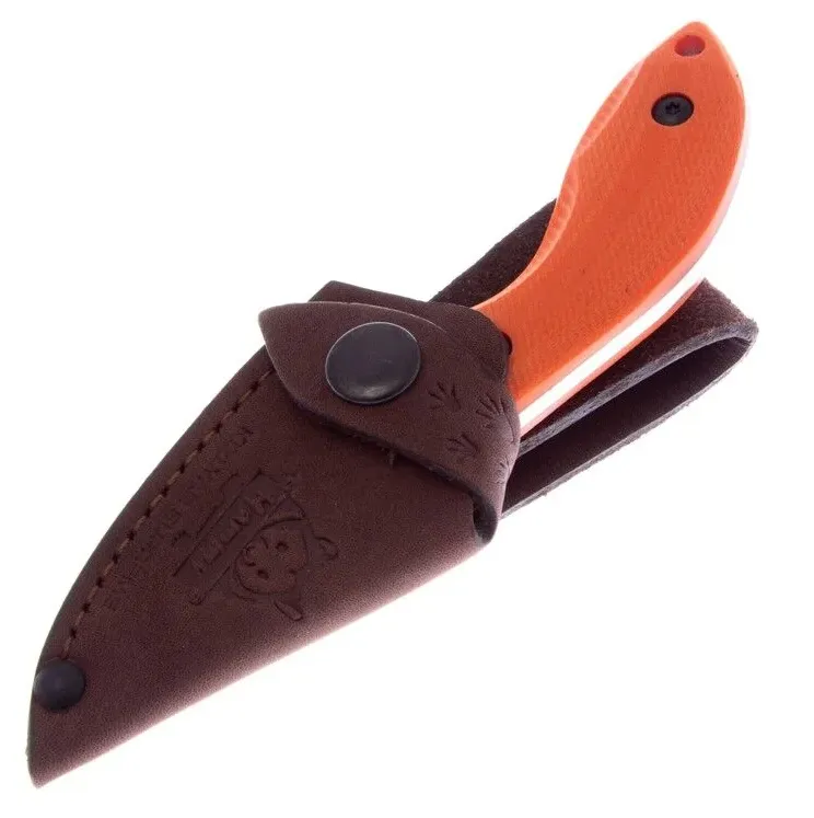 Нож (Kizlyar Supreme) Hammy (Niolox, G10,Оранжевая рукоять)3