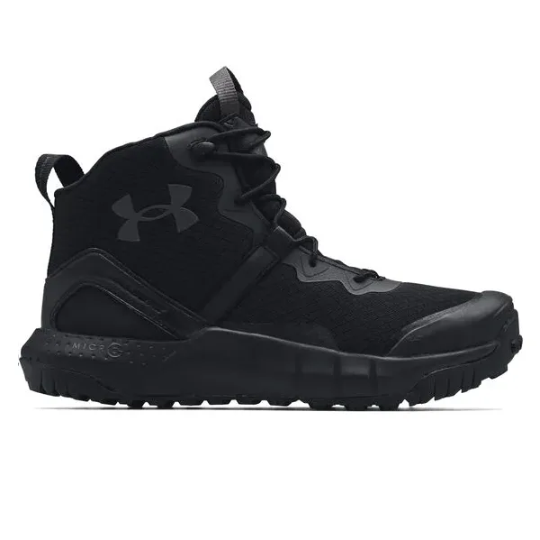 Полуботинки (Under Armor) Micro G Valsetz Zip Mid (Черный)