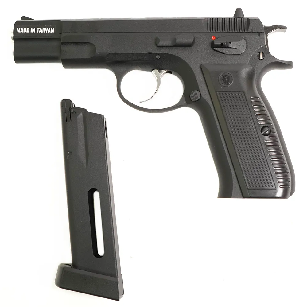 Пистолет (KJW) CZ 75 (KP-09, CO2, Черный)_2