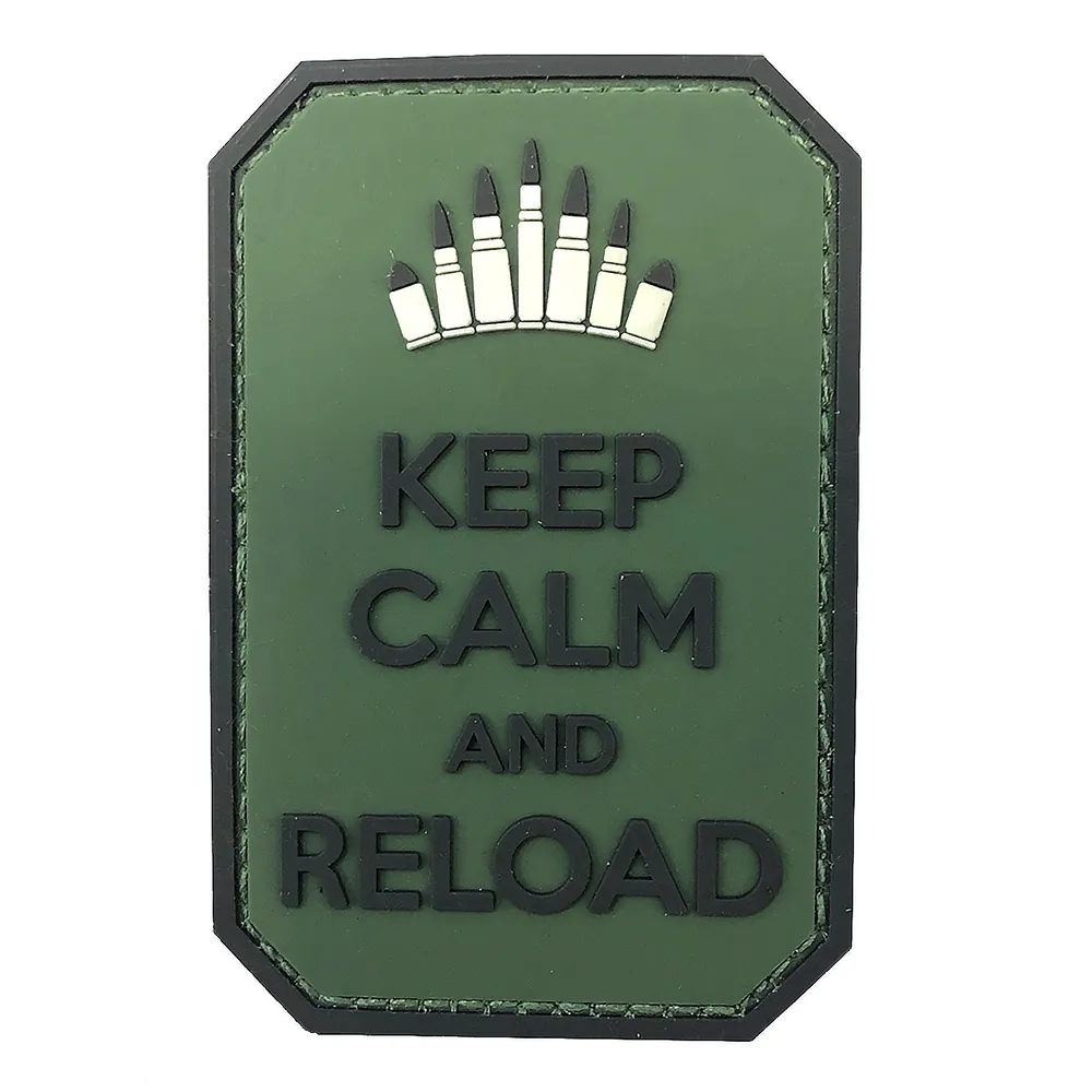 Нашивка Keep Calm and Reload