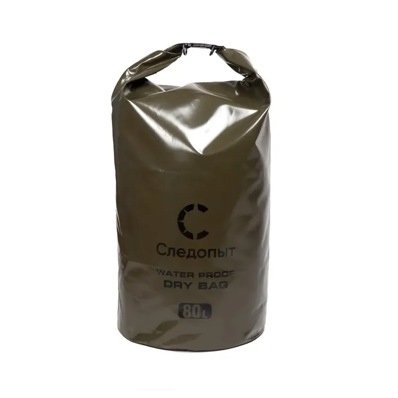 Гермомешок (Следопыт) Dry Bag без лямок (80 л, Олива)