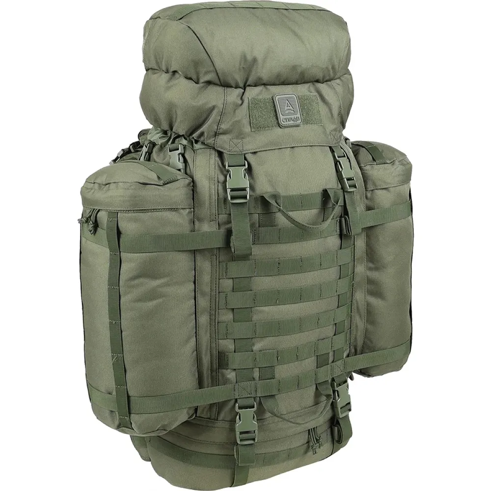 Рюкзак (Сплав) Рейдовый 60+ (60 литров, Polyester 900D, Олива)