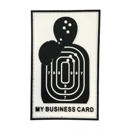 Нашивка My Business Card (ПВХ_PVC)