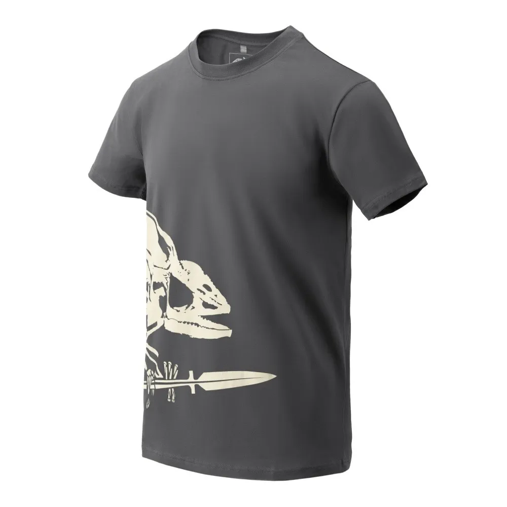 Футболка Full Body Skeleton gray