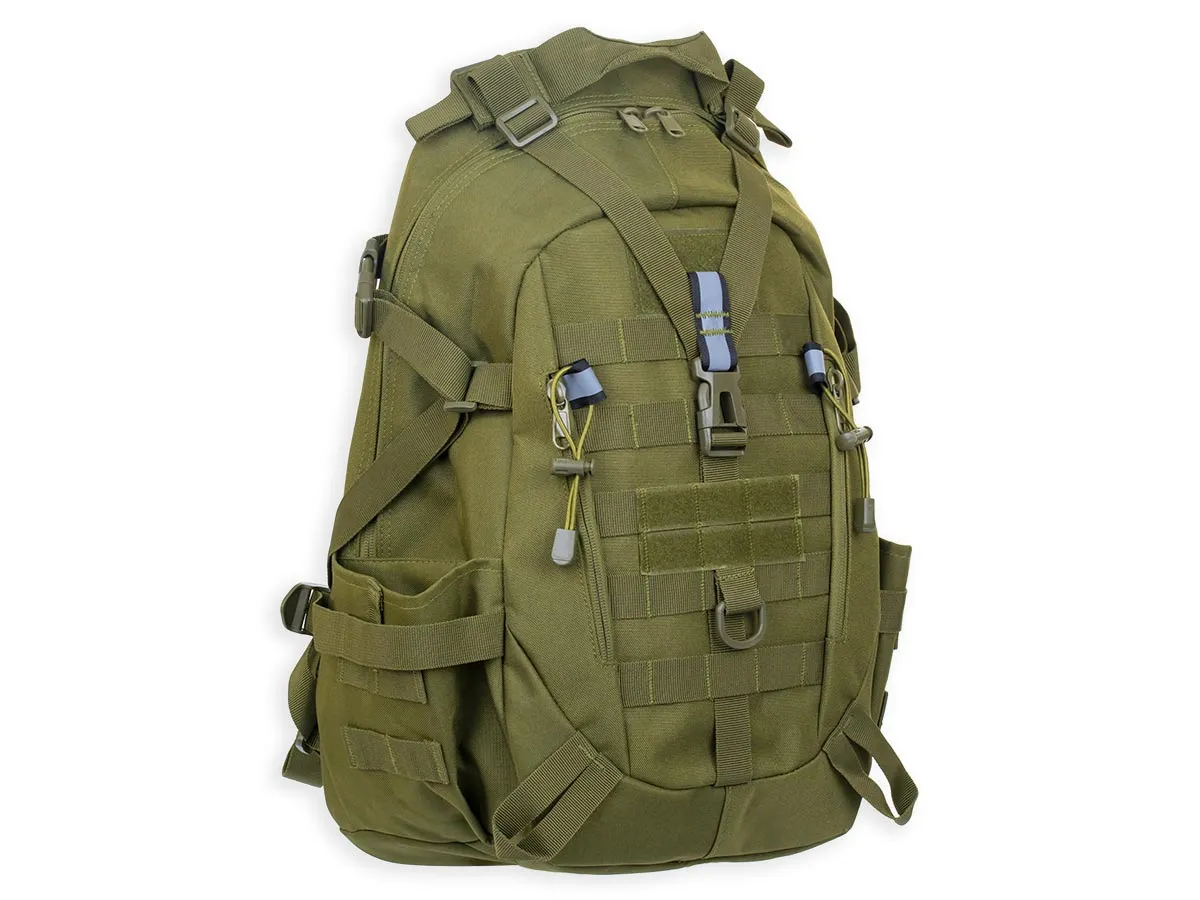 Рюкзак (ShotTime) городской Basic (Molle, 25 л, Полиэстер 900D, 51х31х15 см, Олива)2