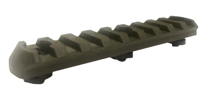 Планка (Стич Профи) Weaver (M-Lok, 9 слотов, Полиамид, Олива)
