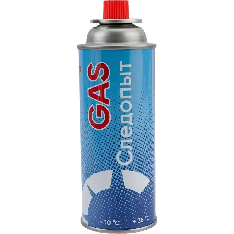 Газовый баллон (Следопыт) всесезонный (Цанга, Вес 220 г.)