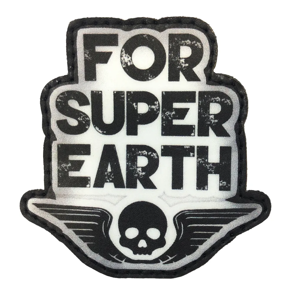 Нашивка Helldivers Super Earth лого