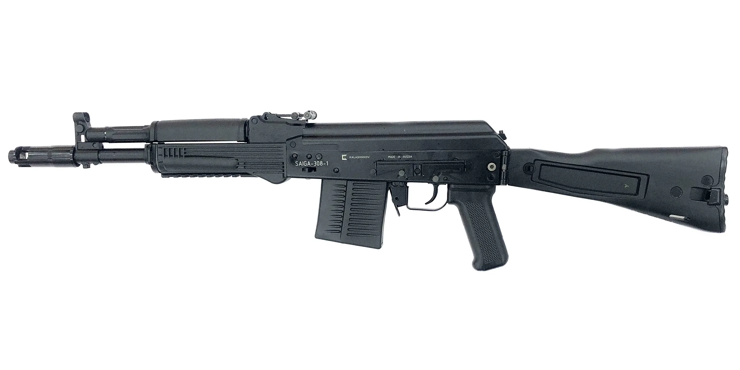 Карабин (КК) Сайга-308-1 исп. 46 .308 Win (L 350, Емк. маг. 5, Скл. прикл., Weaver, Пласт, 3,6 кг)_3