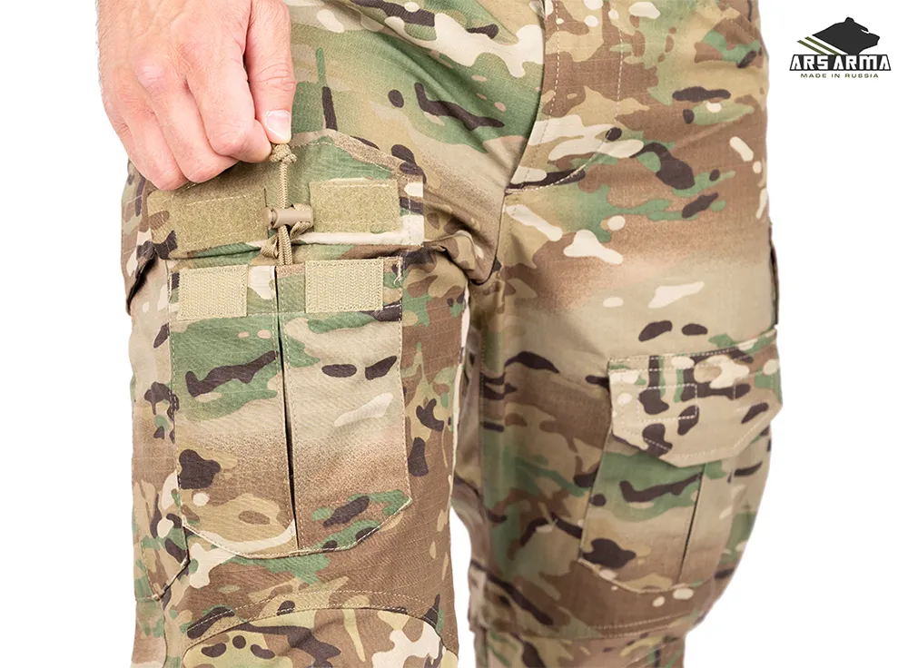 Брюки (Ars Arma) боевые CP Gen.3 (без наколенников, Мох)_3