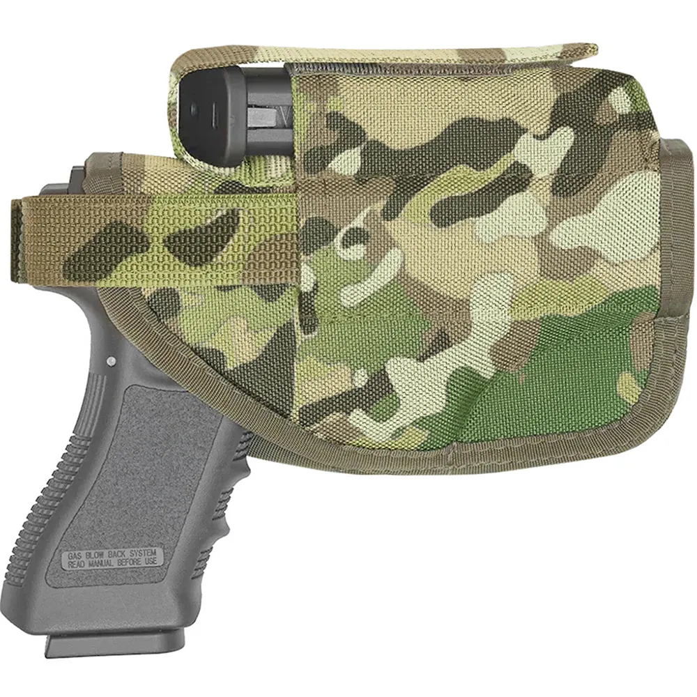 Кобура (Viking) для Glock и ПЯ с карманом торцевым (Molle, Открытая, 1000D, Multicam)