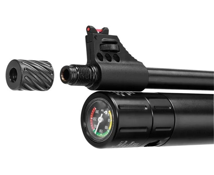 Винтовка пневматическая (Hatsan) BT 65 RB ELITE (6.35 мм, 3Дж, PCP, Болтовой взвод, Черный)_3