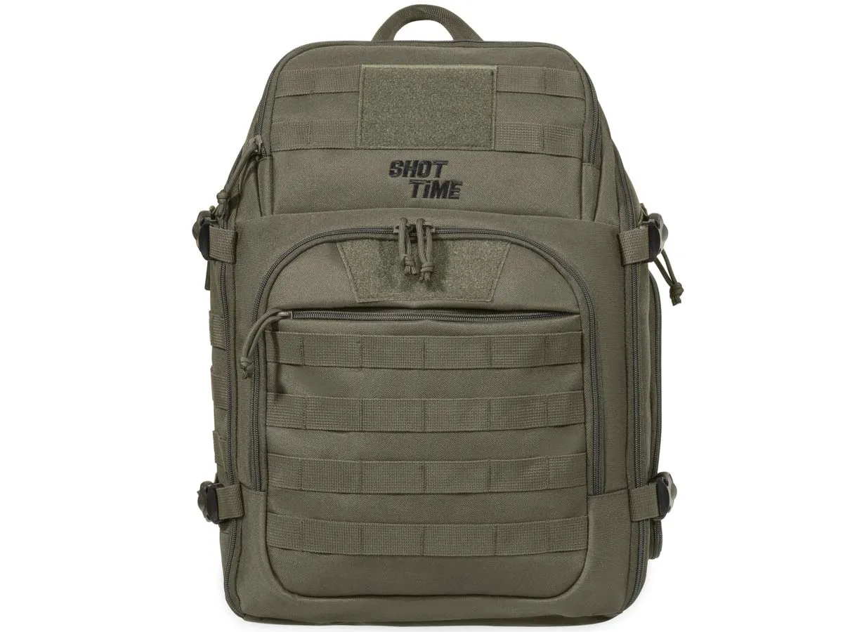 Рюкзак (ShotTime) городскойтактический Tactical (Molle, 28 л, ПВХ 600D, 48х32х20 см, Олива)3