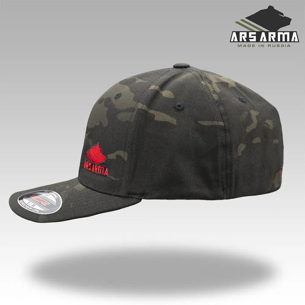 Бейсболка (Ars Arma) Форест (Black Multicam)_4