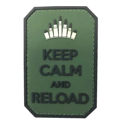 Нашивка Keep Calm and Reload