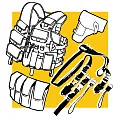 Подсумки, кобуры, разгрузки, ремни от магазина Guns Market