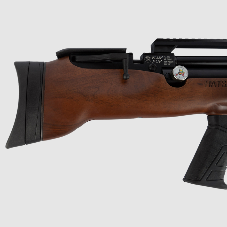 Винтовка пневматическая (Hatsan) FLASHPUP QE (6.35мм, 3Дж, Дерево)_3