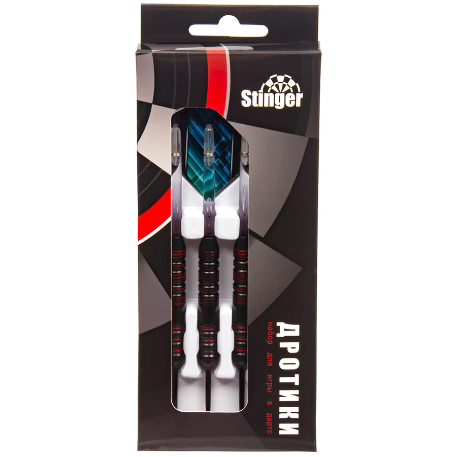 Дротики (Stinger) для дартса (Сталь, Пластик, 23г, 3шт)_4