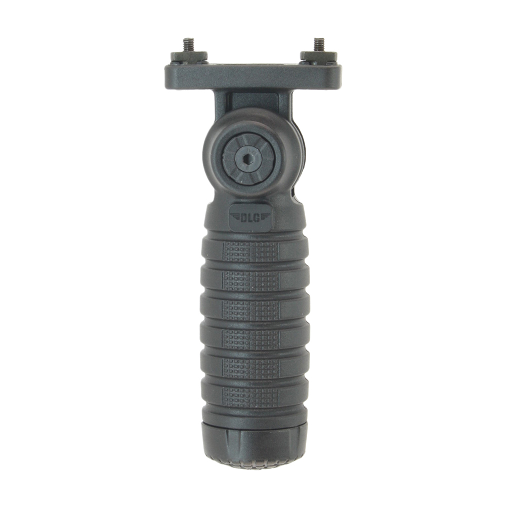 Рукоять (DLG Tactical) на цевье тактическая складная (5.5х3.5х12.5 см, Полимер, M-Lok, Черный)