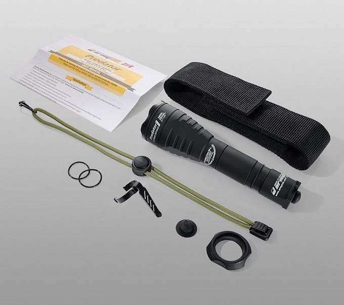 Фонарь (Armytek) Predator XP-E2 (160 люмен, Красный свет, Чёрный)_5