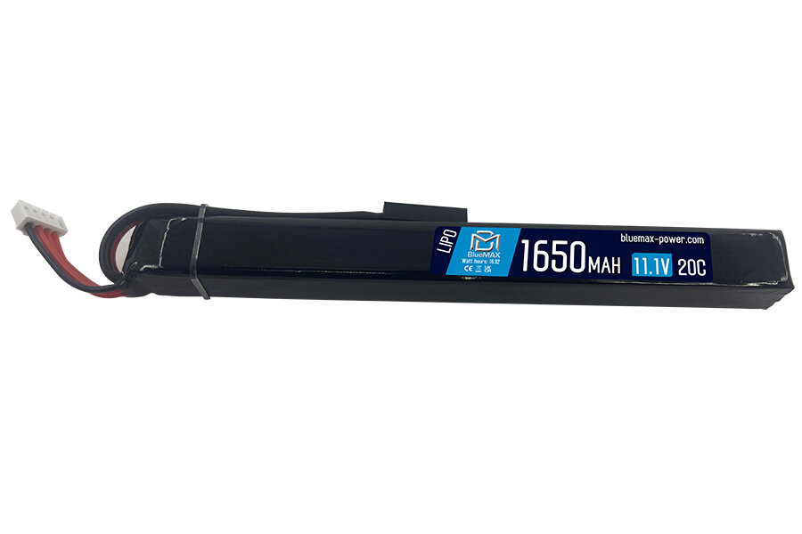 Аккумулятор (BlueMAX) 11.1V LiPo 1650mAh (20C, 18x18x169, АК-серия, под крышку)