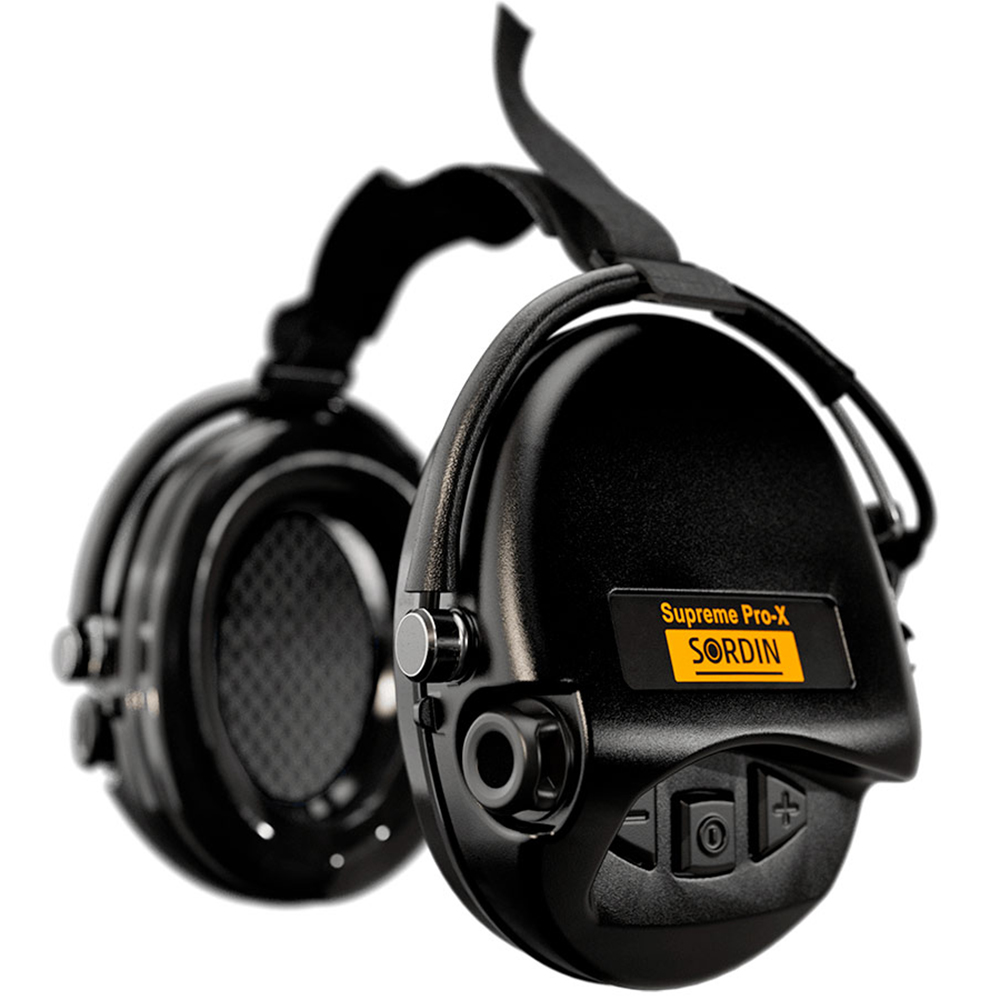 Активные наушники (MSA Sordin) Supreme PRO-X (Neckband, Черный)