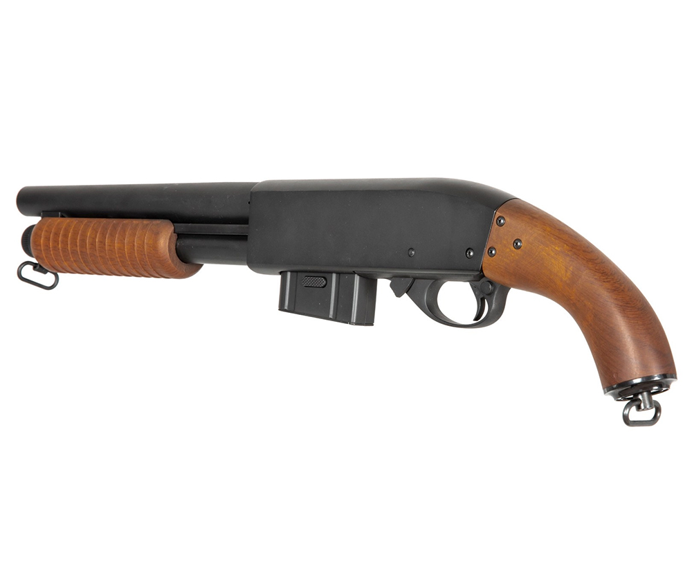 Дробовик (A&K) SXR-8870 (WOODBlack, Spring)_3