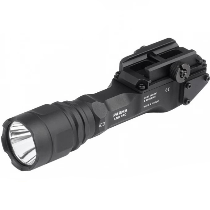 Фонарь (Armytek) Parma C2IR Pro (1250 люмен, Холодный свет, Инфракрасный, Чёрный)