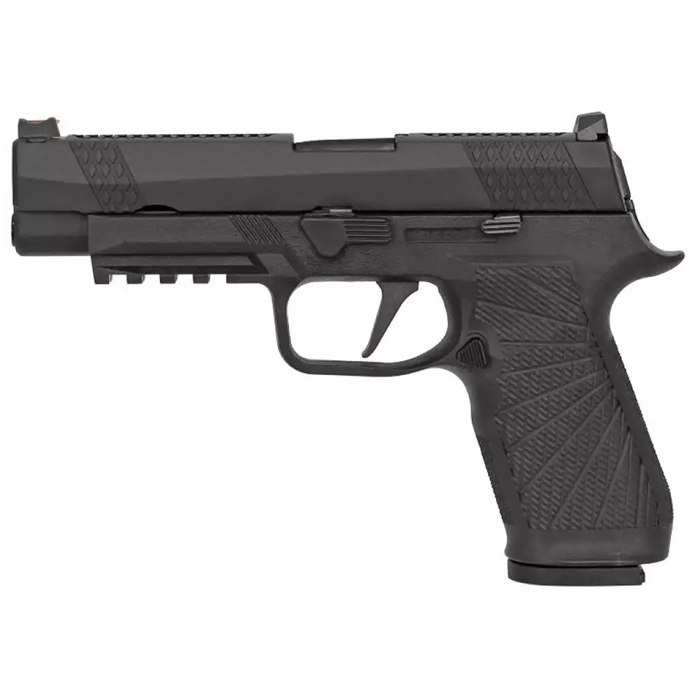 Пистолет (WE) Sig Sauer P320 M17 (Greengas, Blowback, RIS, Металл, Черный)