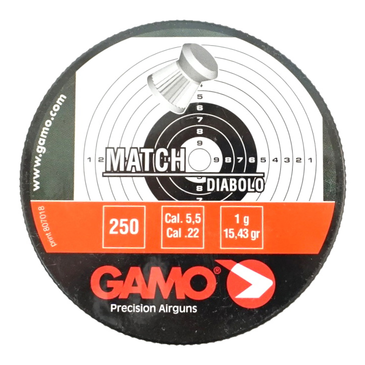 Пули (Gamo) Match Classic 5.5мм (1.0 гр., 250 шт.)